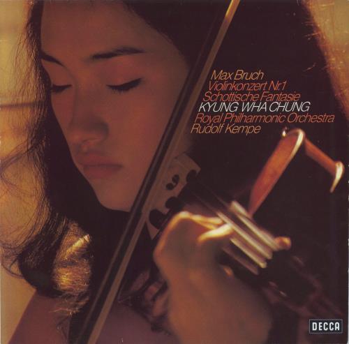Kyung-Wha Chung ViolinKonzert Nr. 1/ Schottische Fantasie (Violin Concerto/ Scottish Fantasia) vinyl LP album (LP record) UK KY0LPVI795004