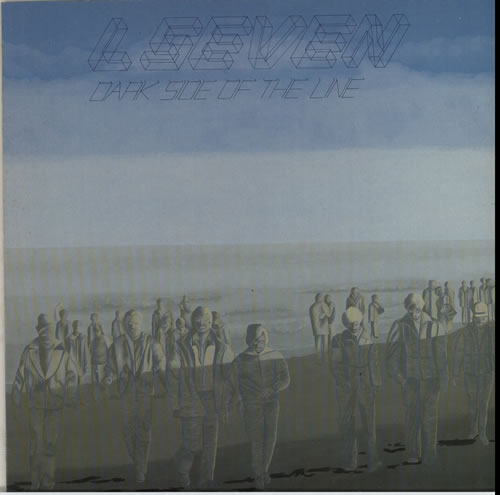 L-Seven Dark Side Of The Line vinyl LP album (LP record) Dutch N-1LPDA627980