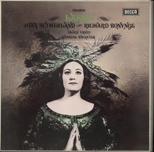 L�o Delibes Lakm� vinyl LP album (LP record) UK D0BLPLA776962