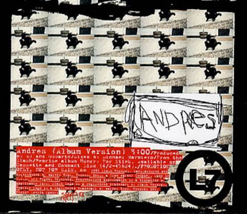 L7 Andres CD single (CD5 / 5") US L-7C5AN352229
