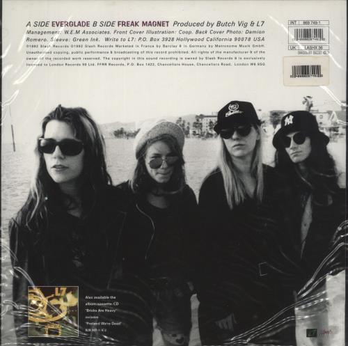 L7 Everglade 12" vinyl picture disc (12 inch picture record) UK L-72PEV879906