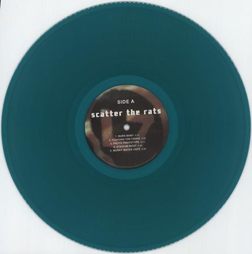 L7 Scatter The Rats - Green Vinyl - Autographed vinyl LP album (LP record) US L-7LPSC875038