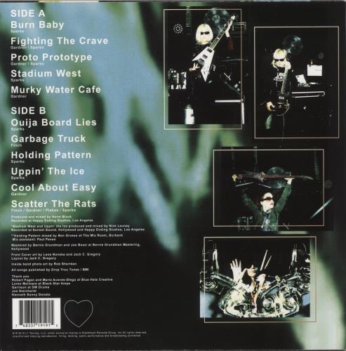 L7 Scatter The Rats - Green Vinyl - Autographed vinyl LP album (LP record) US L-7LPSC875038