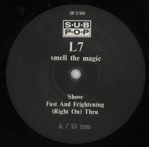 L7 Smell The Magic vinyl LP album (LP record) German L-7LPSM555131