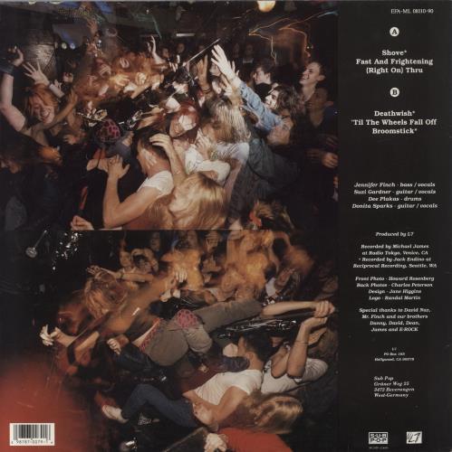 L7 Smell The Magic vinyl LP album (LP record) German L-7LPSM555131