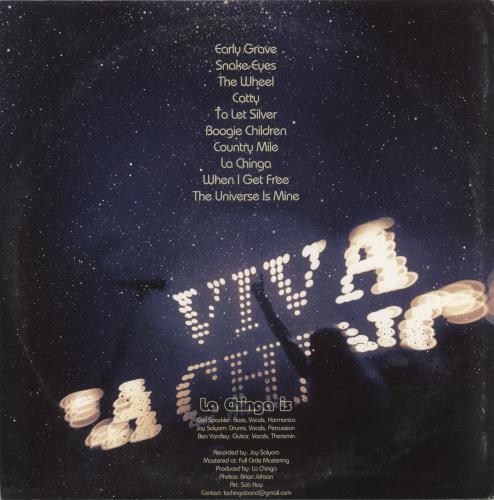 La Chinga La Chinga vinyl LP album (LP record) Canadian 7HALPLA878462