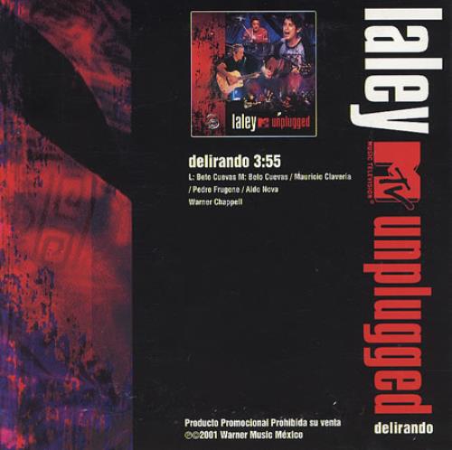 La Ley Delirando CD single (CD5 / 5") Mexican EYLC5DE236921