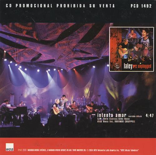 La Ley Intenta Amar CD single (CD5 / 5") Mexican EYLC5IN236906