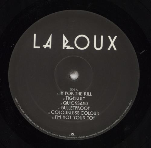 La Roux La Roux + Poster vinyl LP album (LP record) UK OUXLPLA856601