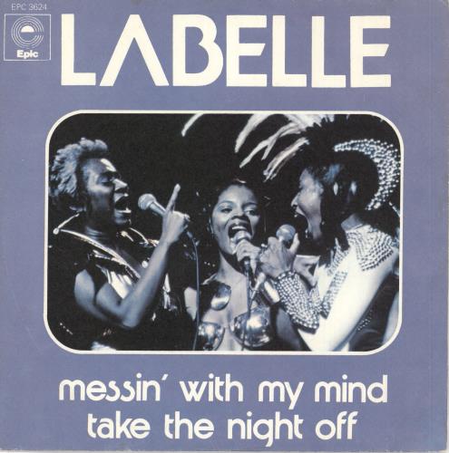 Labelle Messin' With My Mind 7" vinyl single (7 inch record / 45) Italian LBL07ME735004