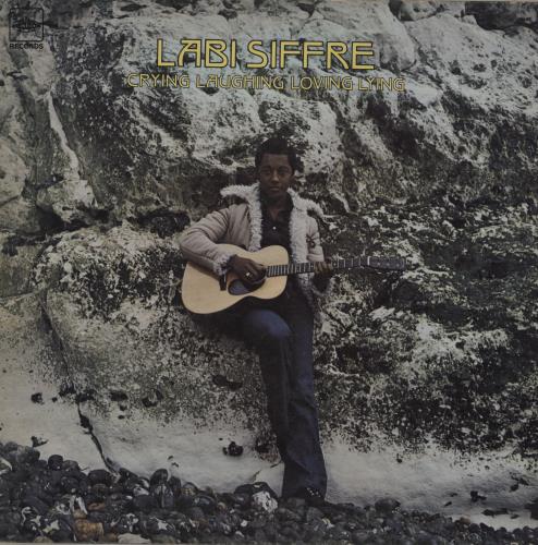 Labi Siffre Crying Laughing Loving Lying - Autographed vinyl LP album (LP record) UK SIFLPCR618655