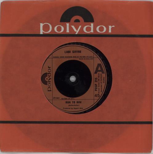 Labi Siffre Run To Him 7" vinyl single (7 inch record / 45) UK SIF07RU666027