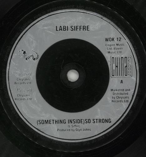 Labi Siffre So Strong - P/S 7" vinyl single (7 inch record / 45) UK SIF07SO294556
