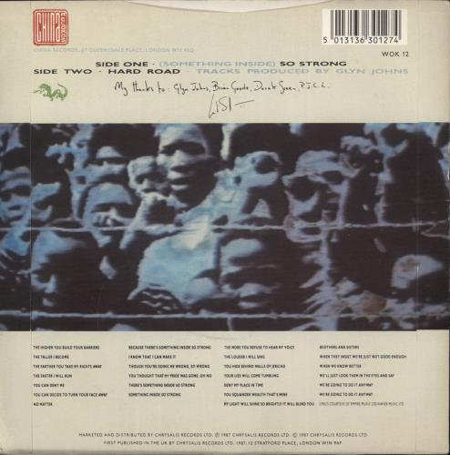 Labi Siffre So Strong - P/S 7" vinyl single (7 inch record / 45) UK SIF07SO294556