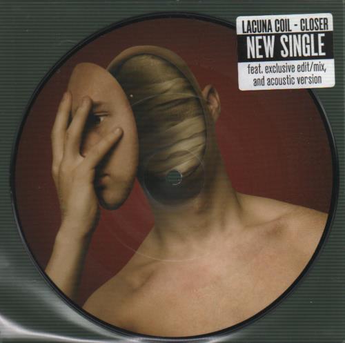 Lacuna Coil Closer 7" vinyl picture disc (7 inch picture disc single) German UNL7PCL376796