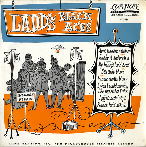 Ladd's Black Aces Ladd's Black Aces 10" vinyl single (10 inch record) UK L1D10LA551440