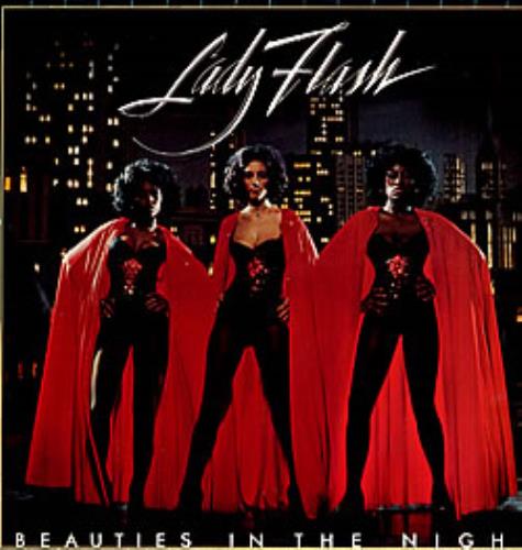 Lady Flash Beauties In The Night vinyl LP album (LP record) UK LDFLPBE240621
