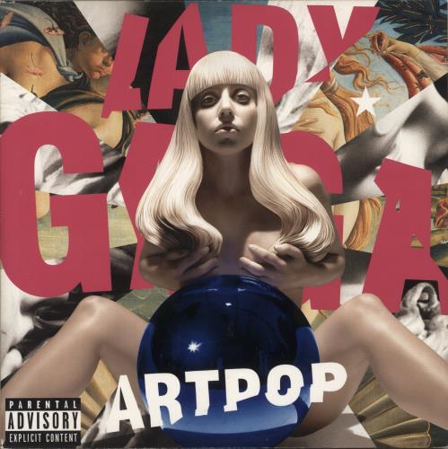 Lady Gaga Artpop - [2019 Reissue] - 180 Gram Vinyl - EX 2-LP vinyl record set (Double LP Album) UK LGQ2LAR880833