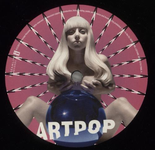 Lady Gaga Artpop - [2019 Reissue] - 180 Gram Vinyl - EX 2-LP vinyl record set (Double LP Album) UK LGQ2LAR880833