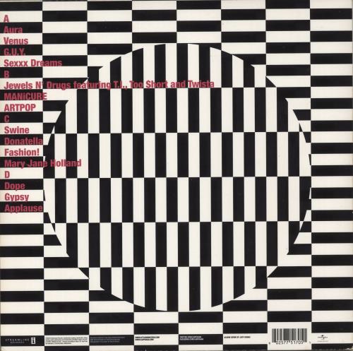 Lady Gaga Artpop - [2019 Reissue] - 180 Gram Vinyl - EX 2-LP vinyl record set (Double LP Album) UK LGQ2LAR880833