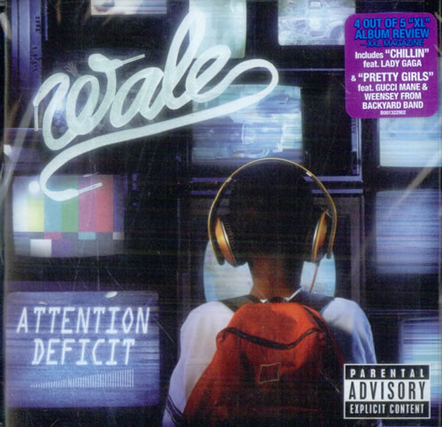 Lady Gaga Attention Deficit CD album (CDLP) US LGQCDAT518146