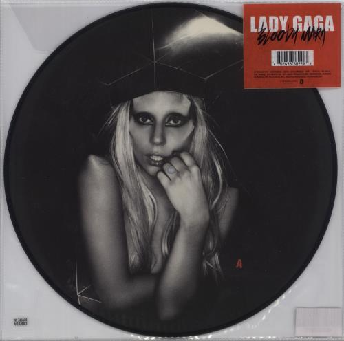 Lady Gaga Bloody Mary - US Singles Day Edition picture disc LP (vinyl picture disc album) UK LGQPDBL873191