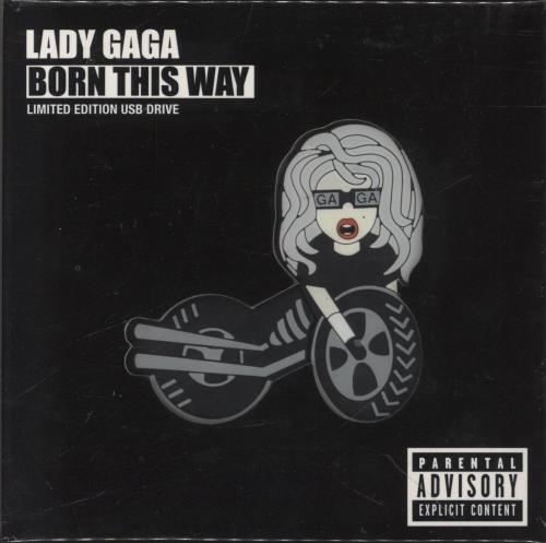 Lady Gaga Born This Way - Sealed CD-ROM UK LGQROBO862966