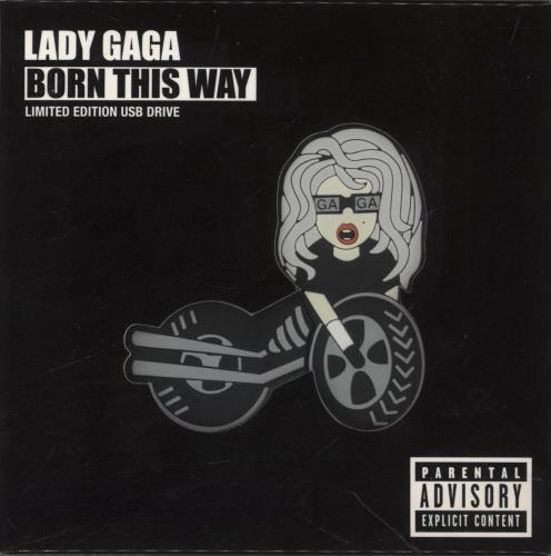 Lady Gaga Born This Way CD-ROM UK LGQROBO862968