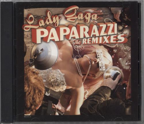 Lady Gaga Paparazzi - The Remixes CD single (CD5 / 5") US LGQC5PA862705