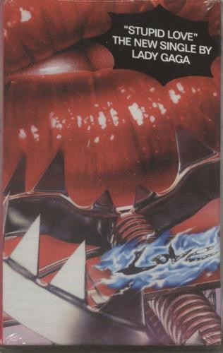 Lady Gaga Stupid Love - Sealed cassette single US LGQCSST886631