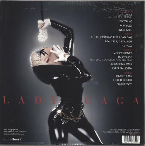 Lady Gaga The Fame - Blue Vinyl - Sealed 2-LP vinyl record set (Double LP Album) UK LGQ2LTH736137