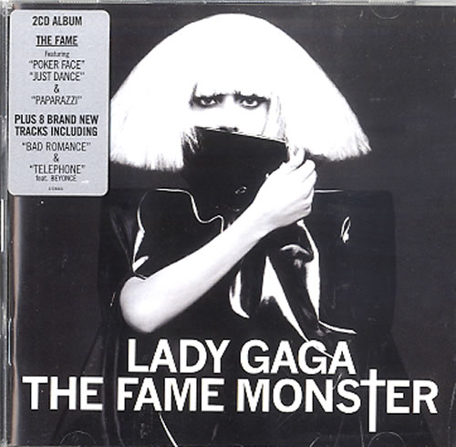 Lady Gaga The Fame Monster 2 CD album set (Double CD) UK LGQ2CTH489995