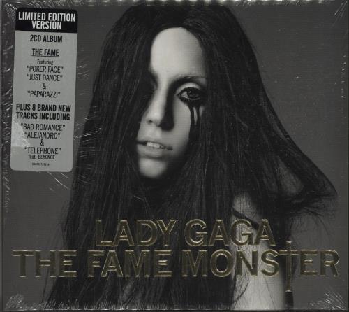 Lady Gaga The Fame Monster 2 CD album set (Double CD) UK LGQ2CTH489997