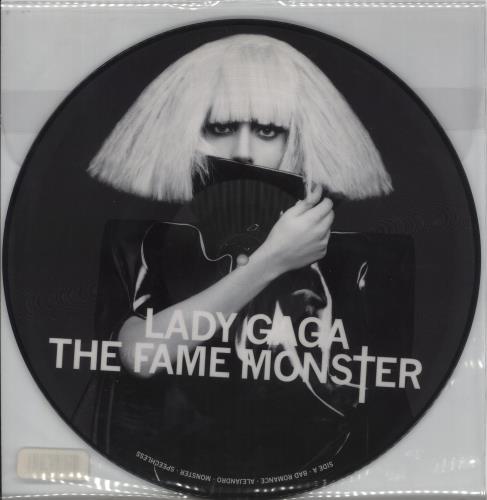 Lady Gaga The Fame Monster picture disc LP (vinyl picture disc album) US LGQPDTH494562