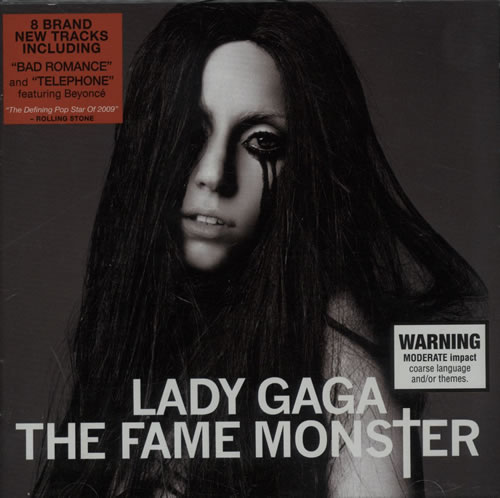Lady Gaga The Fame Monster CD album (CDLP) Australian LGQCDTH529509