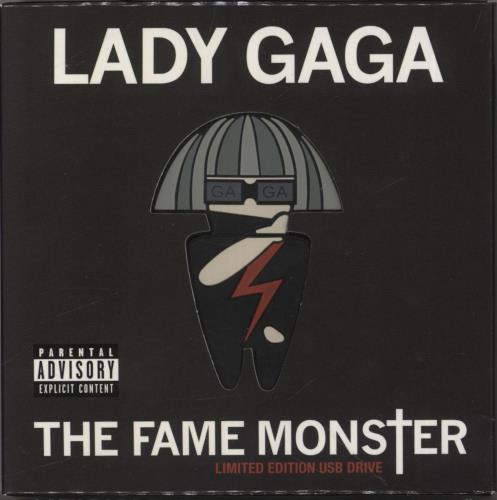 Lady Gaga The Fame Monster CD-ROM UK LGQROTH862964