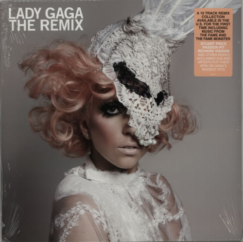 Lady Gaga The Remix - Sealed vinyl LP album (LP record) US LGQLPTH516477
