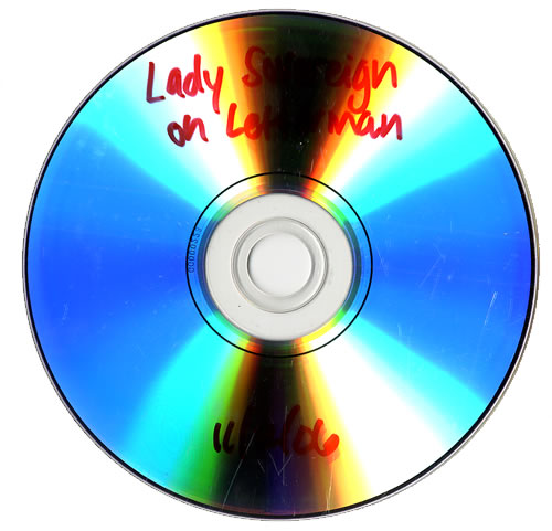 Lady Sovereign On Late Night With David Letterman promo DVD-R US LDVDRON471310