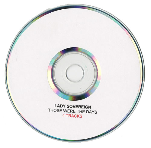 Lady Sovereign Those Were The Days CD-R acetate UK LDVCRTH471333
