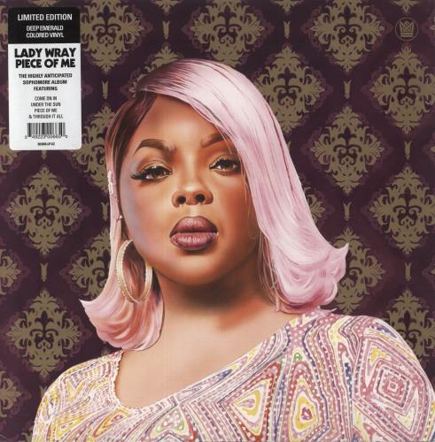 Lady Wray Piece Of Me - Deep Emerald Green Vinyl vinyl LP album (LP record) US 64JLPPI840210