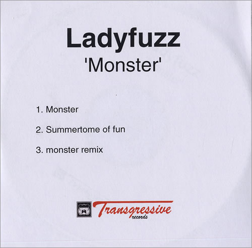 Ladyfuzz Monster CD-R acetate UK LF1CRMO477408