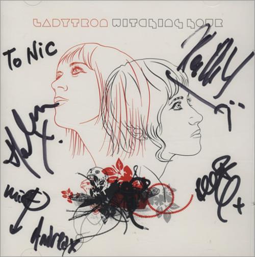 Ladytron Witching Hour - Autographed CD album (CDLP) US LYRCDWI434714