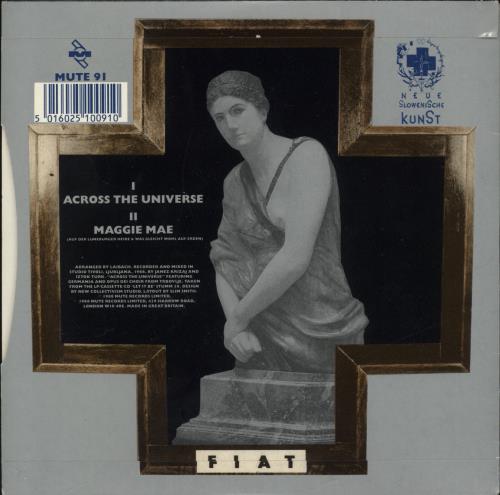 Laibach Across The Universe 7" vinyl single (7 inch record / 45) UK IBA07AC503970
