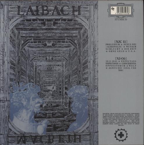 Laibach Macbeth vinyl LP album (LP record) UK IBALPMA778787