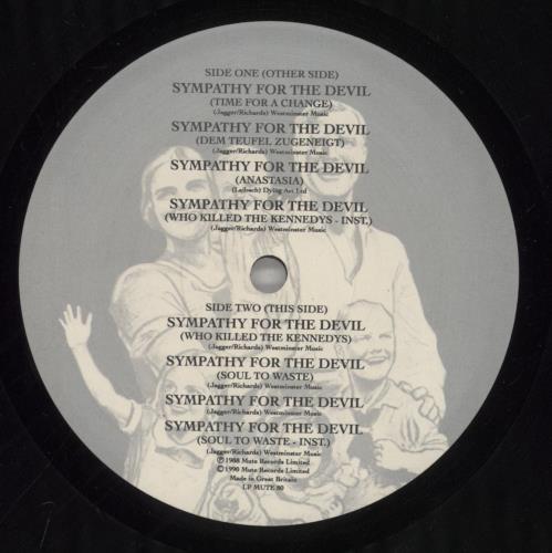 Laibach Sympathy For The Devil vinyl LP album (LP record) UK IBALPSY778788