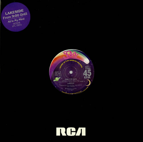 Lakeside From 9:00 Until 12" vinyl single (12 inch record / Maxi-single) UK LK512FR458476