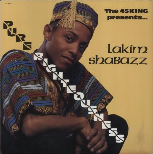 Lakim Shabazz Pure Righteousness vinyl LP album (LP record) US Q-LLPPU856342