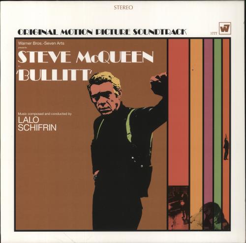 Lalo Schifrin Bullitt - Orange Marbled Vinyl vinyl LP album (LP record) UK LALLPBU855744