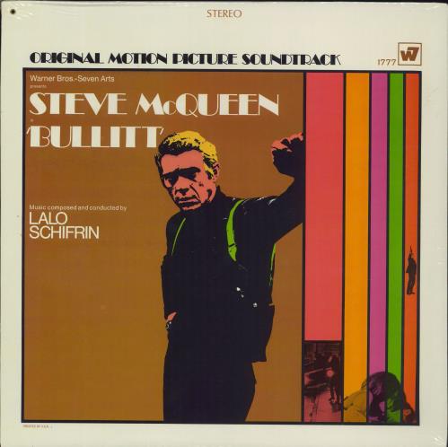 Lalo Schifrin Bullitt - Sealed vinyl LP album (LP record) US LALLPBU774539