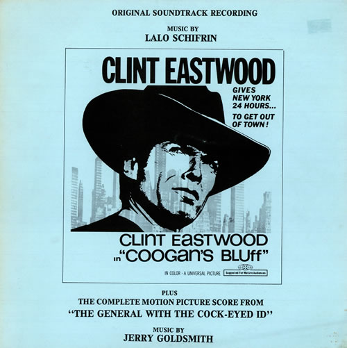 Lalo Schifrin Coogan's Bluff Soundtrack vinyl LP album (LP record) US LALLPCO474953